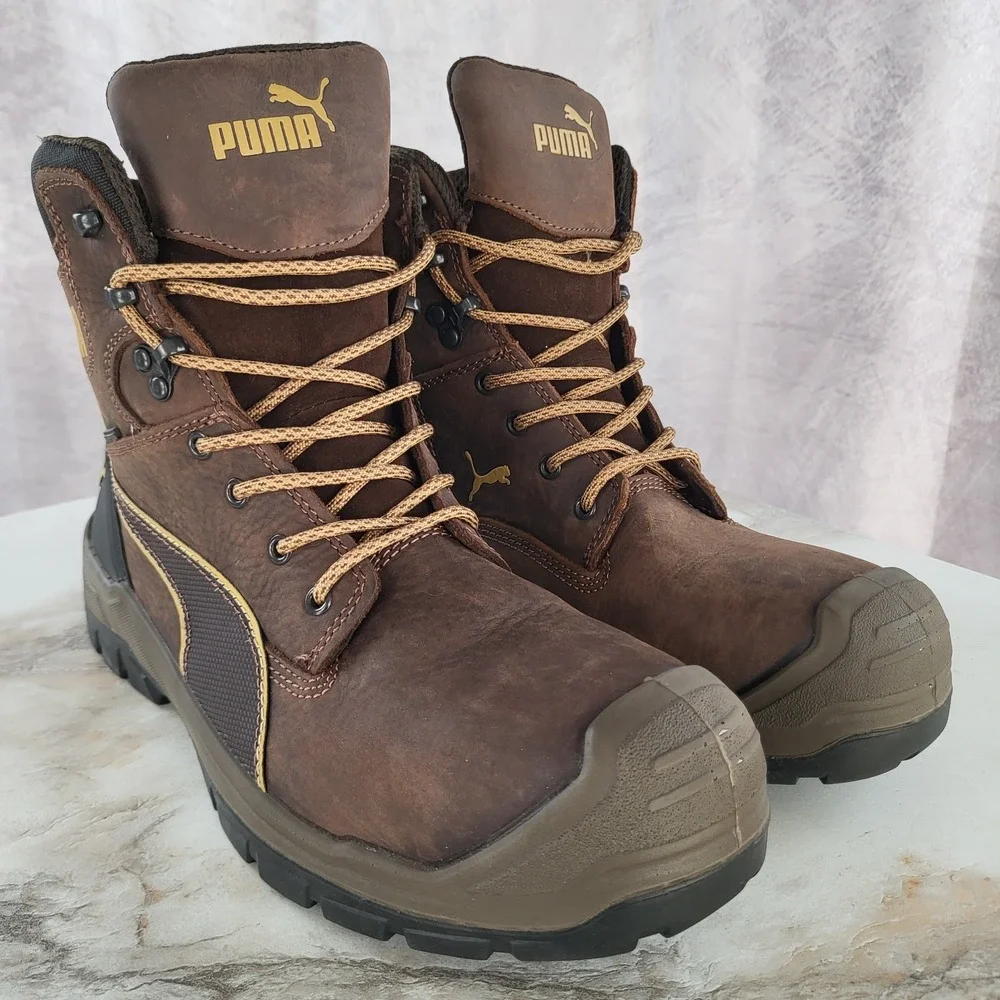 Puma Safety Conquest CTX High Waterproof Boots Men's Size 12 Composite Toe